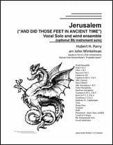 Jerusalem Concert Band sheet music cover